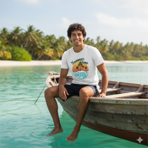 Camiseta Retro "Summer Time"