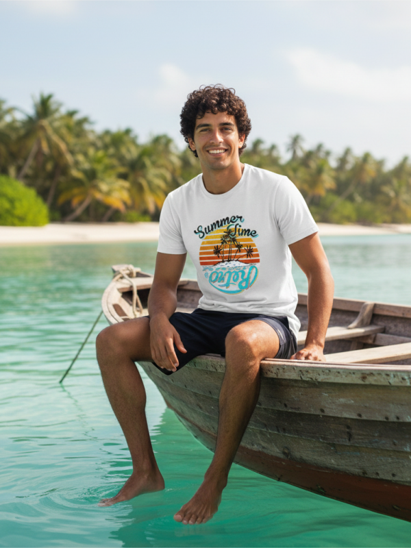 Camiseta Retro «Summer Time»