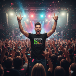 Camiseta Funny «Mi Batería Social»