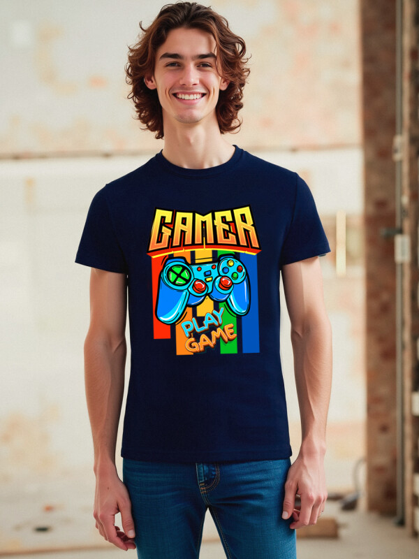 Camiseta Gamer «Play Game»