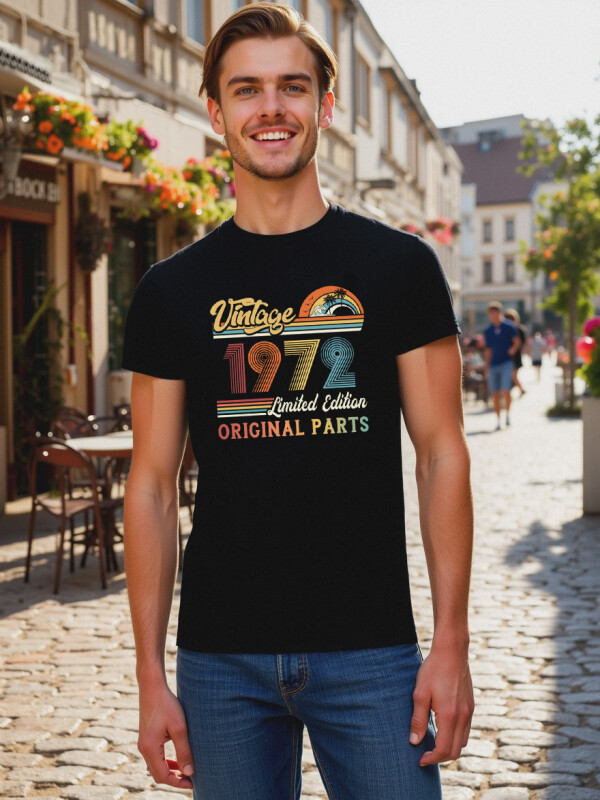 Camiseta Retro «vintage 1972»