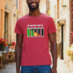 Camiseta Funny «Mi Batería Social»