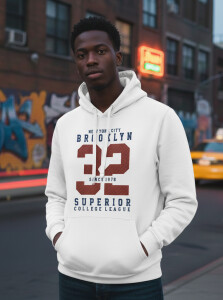 Sudadera Brooklyn College