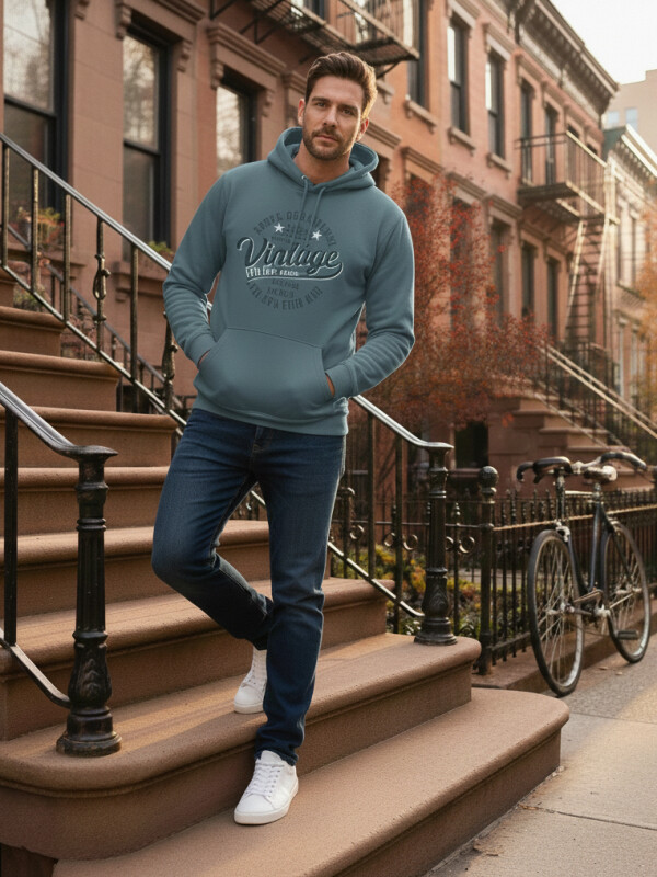 Sudadera Vintage Denim Goods