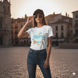 Camiseta Tendencias  "Follow your dreams they know the way"