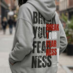 sudadera keep strong ‘oversize’