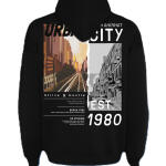 Sudadera urban city ‘oversize’
