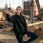 Sudadera urban city ‘oversize’