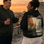 Sudadera urban city ‘oversize’